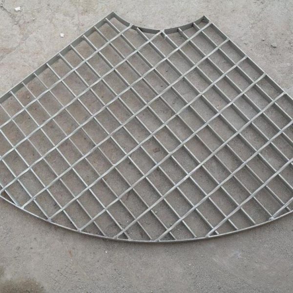 Seboss Shaped steel grating